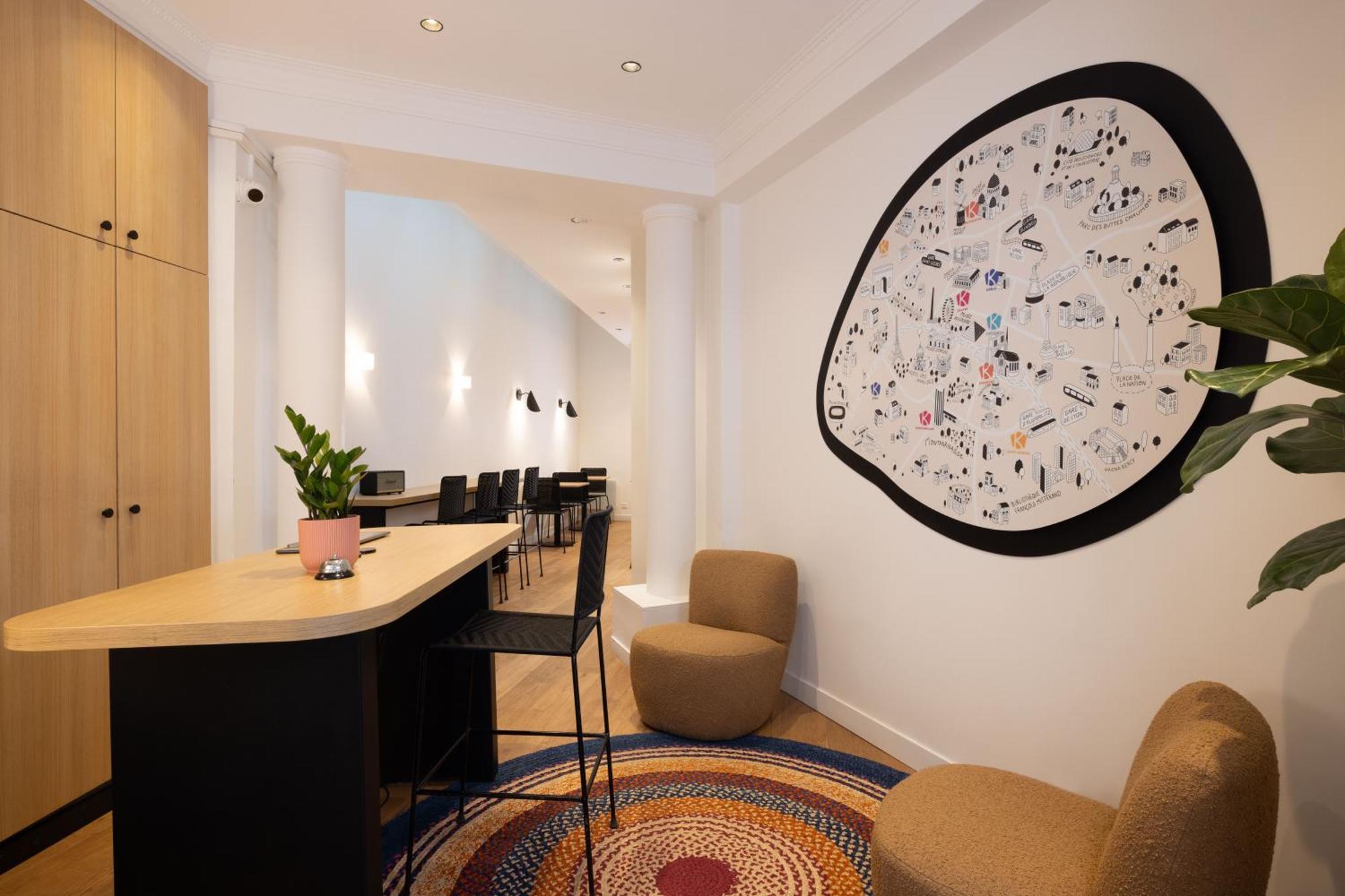 Hotel Korner Montparnasse Paris Dış mekan fotoğraf